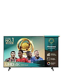 Hisense 50A6QTUK 50in 4K Ultra HD HDR LED Smart TV