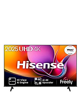Hisense 50A6QTUK 50in 4K Ultra HD HDR LED Smart TV