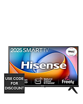 Hisense 32A4QTUK 32in Full HD LED Smart TV with Freely