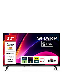 Sharp 1T-C32HE3245KB 32in QLED Smart HD Tivo TV