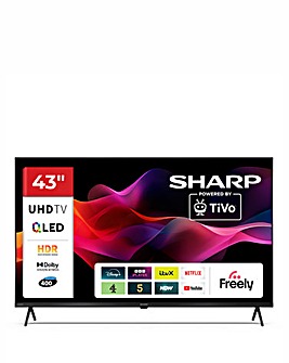 Sharp 43in Ultra HD Quantum Dot Tivo TV