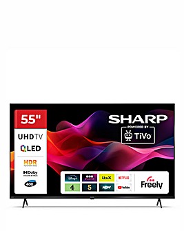 Sharp 55in Ultra HD Quantum Dot Tivo TV