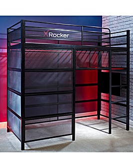 X Rocker Battle Den - Gaming Bunk Bed