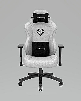 Andaseat Phantom 3 Premium Gaming Chair Grey Fabric