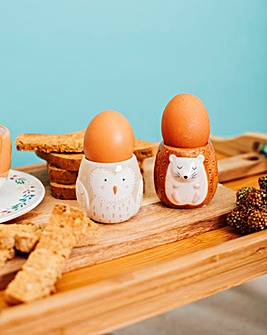 Sass and Belle Woodland Egg Cups