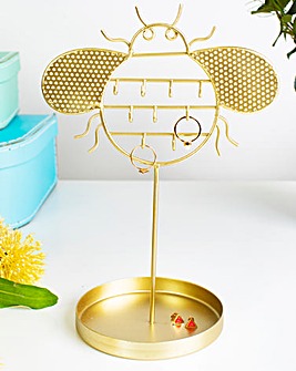 Sass and Belle Gold Bee Jewellery Stand