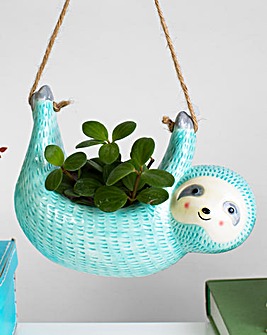Sass & Belle Sloth Hanging Planter