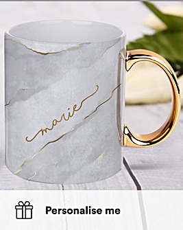 Personalised Marble Mug