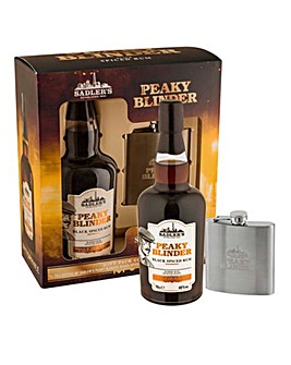 Peaky Blinder Rum and Hip Flask Gift