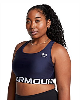 Under Armour HeatGear Mid Branded Bra