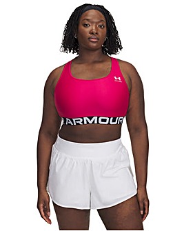 Under Armour HeatGear Mid Branded Bra