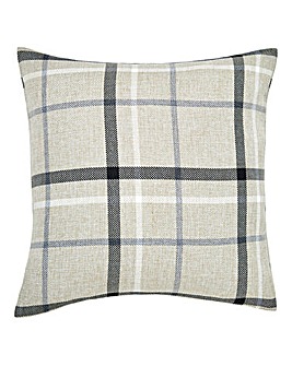 Hudson Check Square Cushion