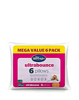 Silentnight Pack of 6 Pillows