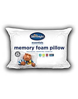 Silentnight Essentials Memory Foam Pillow Pair