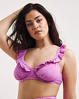 Katerini Underwired Broiderie Bikini Top