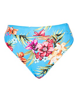 Mix and Match High Leg Reversible Bikini Bottoms