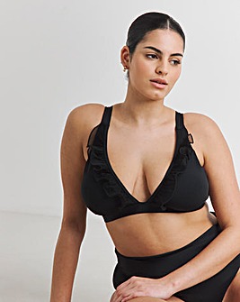 Figleaves Curve Kalahari Ruffle Bikini Top