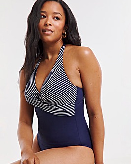 Figleaves Tailor Underwired Swimsuit Regular Length