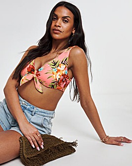 Mix And Match Reversible Plunge Bikini Top