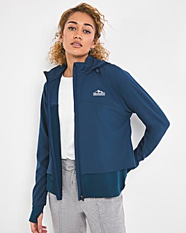 Snowdonia Navy Full Zip Ladies Layering Jacket