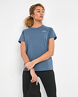 Snowdonia Blue Short Sleeve Breathable T-Shirt