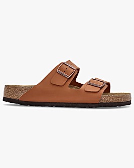 Birkenstock Men's Arizona Ginger Birko-Flor Two Bar Mules Standard Fit