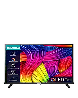 Hisense 32" 32A5KQTUK Smart HD Ready HDR QLED TV with Freeview play