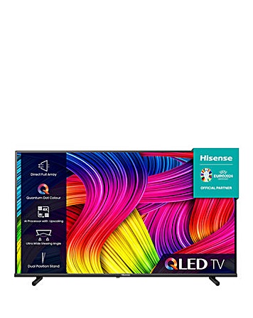 Hisense 40" 40A5KQTUK Smart Full HD HDR QLED TV with Freeview play