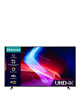 Hisense 55in 55A6KTUK Smart 4K UHD HDR TV with VDTS Virtual:X & Freeview Play