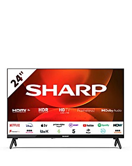 Sharp T-C24FH2KL2AB 24in Smart HD Android LED TV