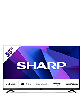 Sharp T-C55FN2KL2FB 55in Smart 4K UHD Android LED TV