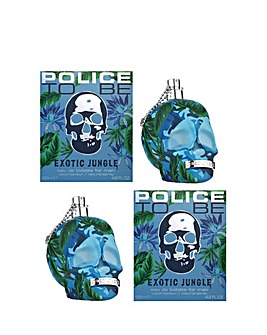 Police to be Exotic Jungle Men Eau De Toilette 125ml - Buy One Get One Free