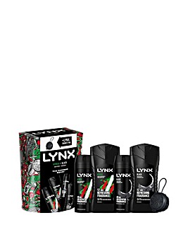 LYNX Africa+Black Collection + Shower Tool