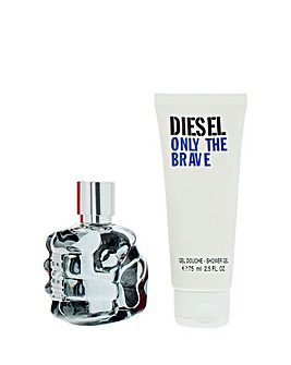 Diesel Only The Brave Eau de Toilette 50ml Gift Set