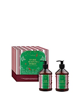 The Gift Label It's The Season To Sparkle Hand & Body Gift Set