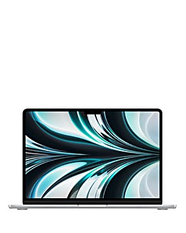 Apple MacBook Air (M2, 2022) 13-inch, 8-Core CPU, 8-Core GPU, 256GB - Silver