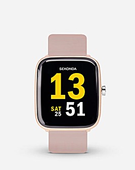 Sekonda Motion Rubber Strap Smart Watch - Pink