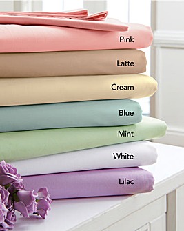 Egyptian Cotton Flat Sheet Pack of 2