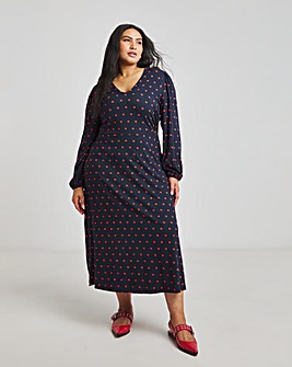 Joe Browns Louise Polka Dot Midaxi Dress