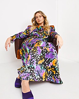 Twisted Wunder Rock Me Butterfly Maxi Dress
