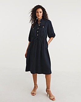French Connection Elkie Twill Dress