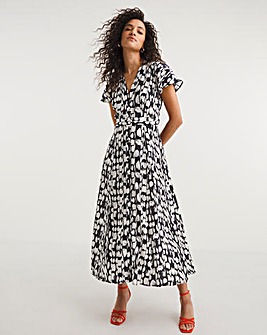 French Connection Islanna Crepe Printed Dress