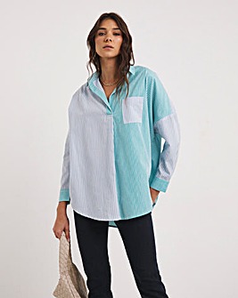 French Connection Rhodes Poplin Pocketed Shirt