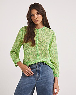 French Connection Cadie Crinkle Shirt