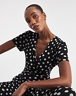 Joe Browns Perfect Polka Stretch Jersey Dress