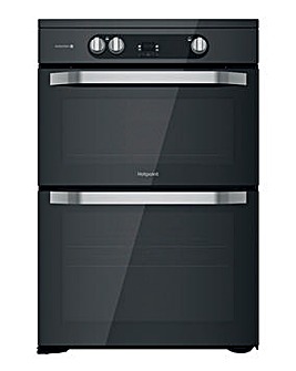 Hotpoint HDM67I9H2CB/UK Electric Double Cooker - Black