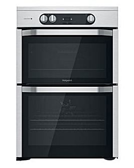 Hotpoint HDM67I9H2CX/UK Electric Double Cooker - Stainless Steel
