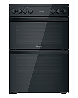 Indesit ID67V9KMB/UK 60cm Electric Double Cooker + Installation