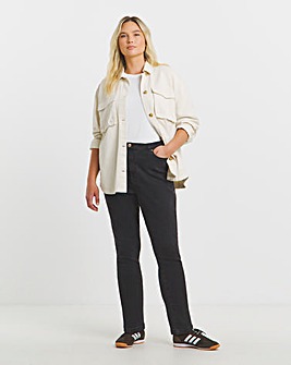 Slim Mom Jean- (Washed Black)- King's Trust- £2 Per Sale Donated