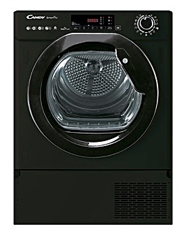 Candy BCTDH7A1TCEB-80 Heat Pump Tumble Dryer 7kg, A+ rated, black, with Wi-fi